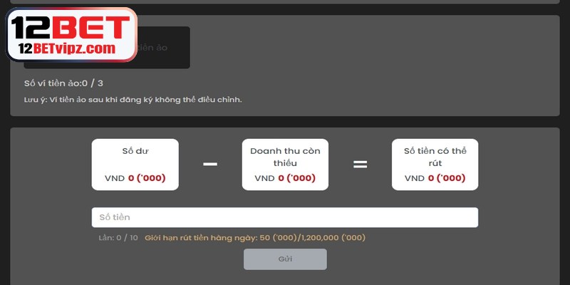 Đăng Ký 12BET - Cập Nhật Quy Trình Truy Cập Mới Nhất 8 Để quá trình rút tiền 12BET diễn ra thuận lợi thì bạn nên áp dụng mẹo hay
