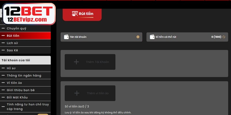 Đăng Ký 12BET - Cập Nhật Quy Trình Truy Cập Mới Nhất 7 Người chơi nên chọn phương thức nạp phù hợp với nhu cầu và thuận tiện nhất