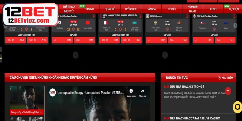 Quá trình hình thành và phát triển của nhà cái 12BET 